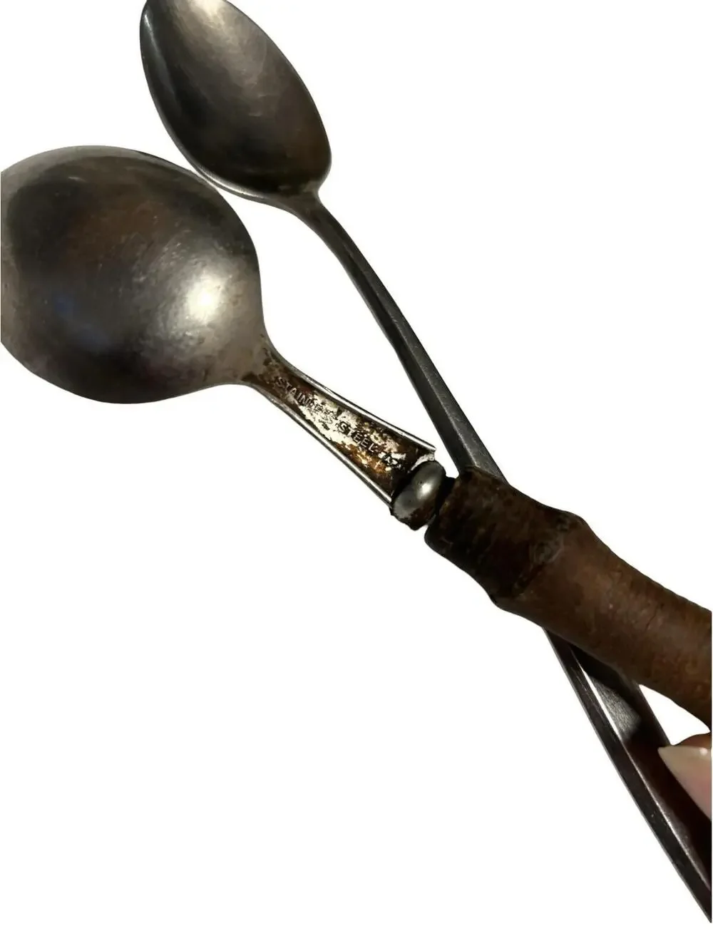 Vintage‎ Japanese Stainless Steel Spoon Lot – Supreme & Wooden Handle